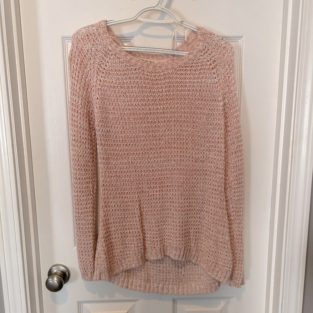 Pink sweater